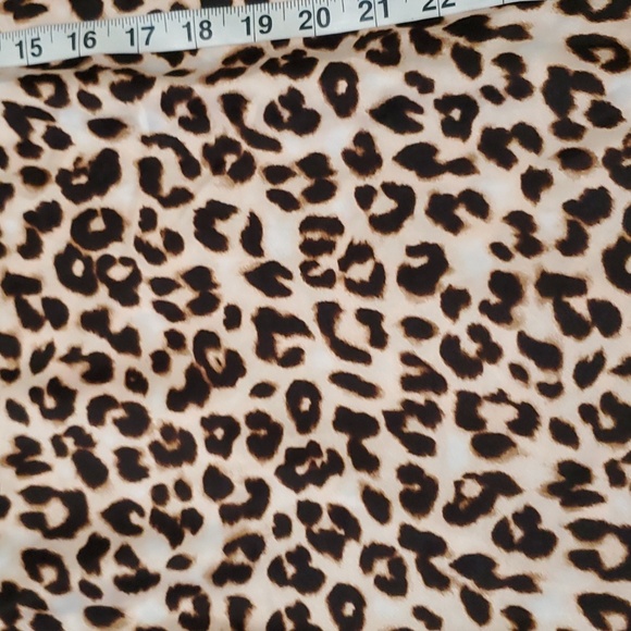 By Together Collection Leopard Print Midi Skirt Size M - Picture 8 of 9